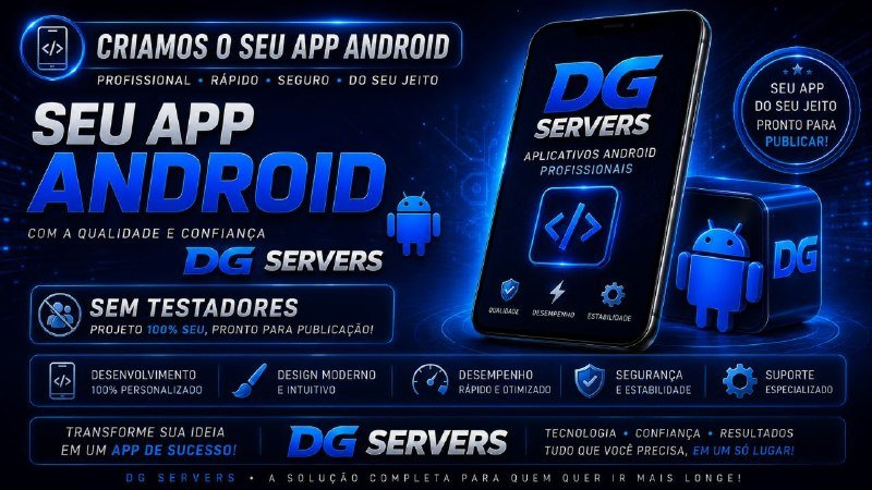 App Android SEM TESTADORES
