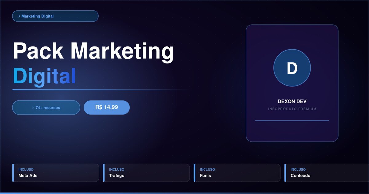 Pack Marketing Digital