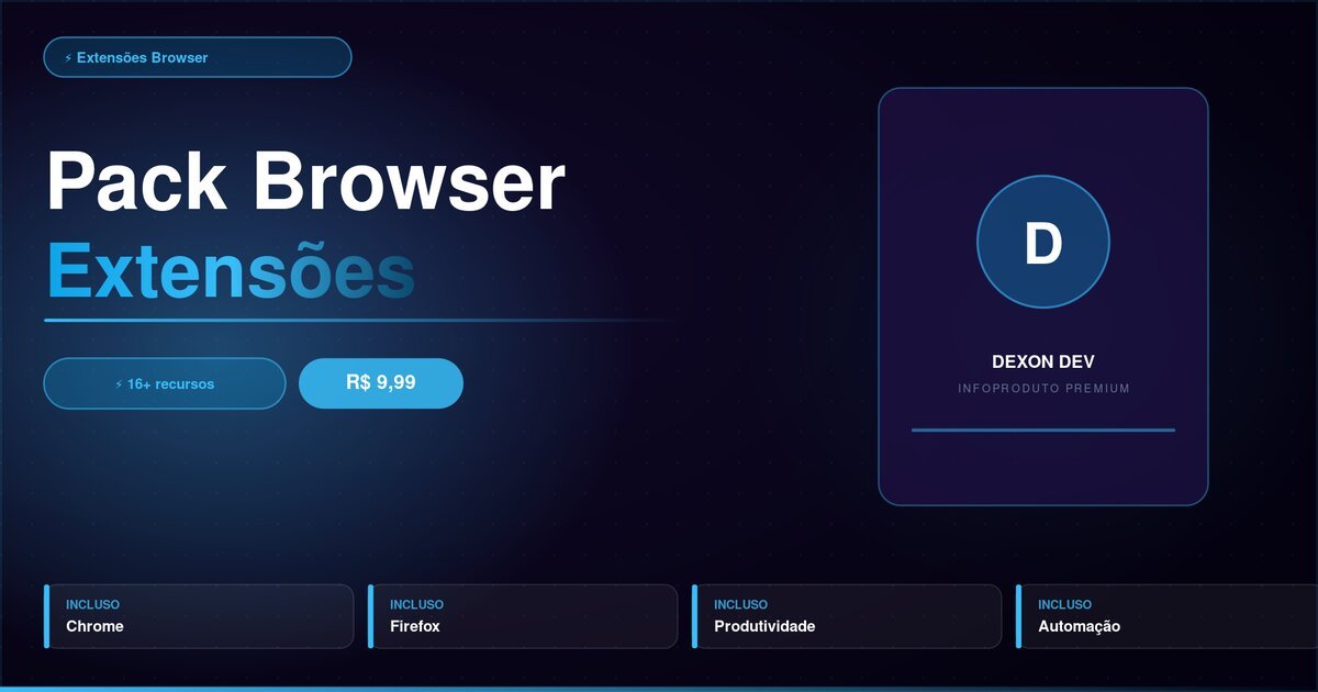 Pack Extensões Browser