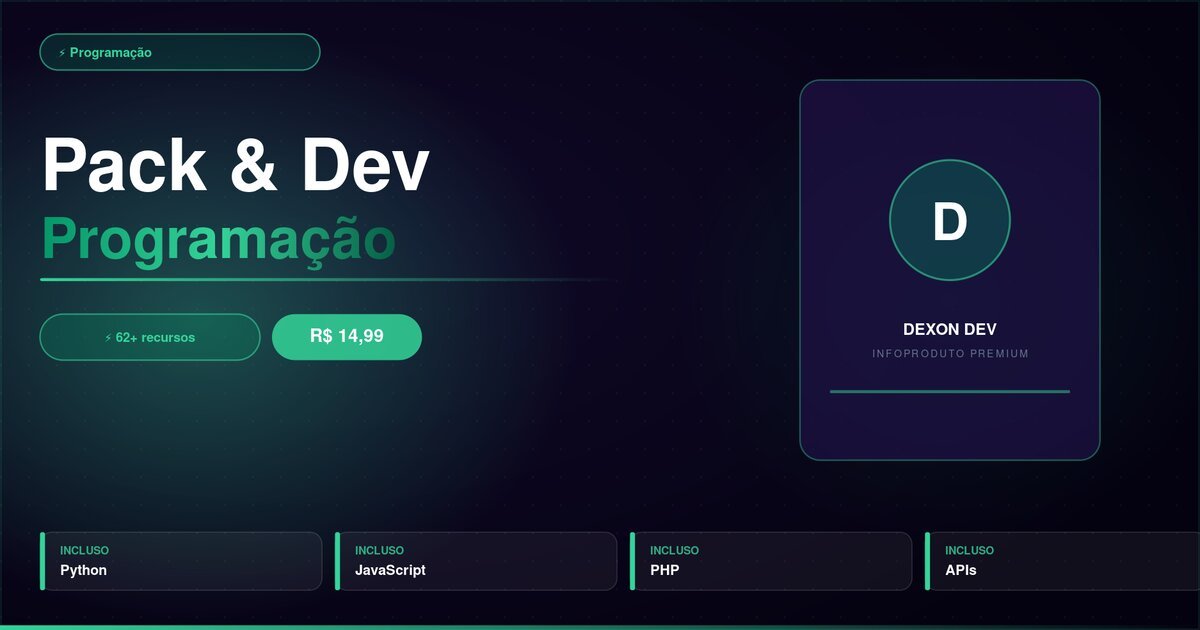 Pack Programação & Dev