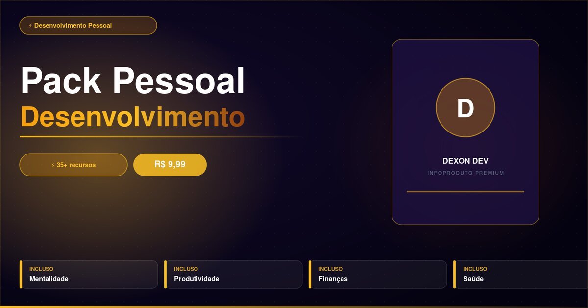 Pack Desenvolvimento Pessoal